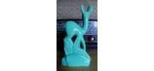 Statuette biche en céramique - Art déco (Années 30) 