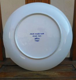 Jolie assiette décorative japonaise peinte à la main