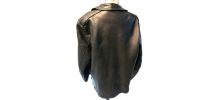 Blouson en cuir pompier