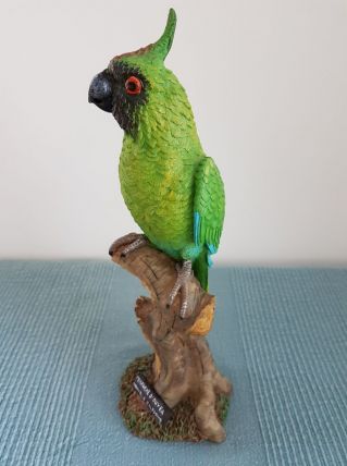 Statuette perruche Nouvelle-Calédonie