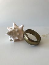 Bracelet en laiton martelé
