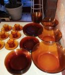 Set Vaisselle de table 39 pièces, années 60s/70s