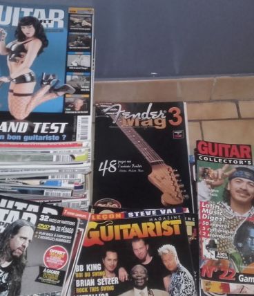 COLLECTION REVUES  GUITAR APART + GUITAR COLLECTEUR