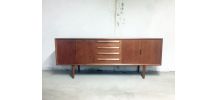 Enfilade vintage scandinave teck années 60 2 mètre