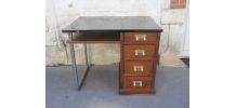 Bureau chêne art déco moderniste