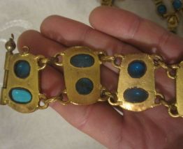 ancien bijoux parure bronze