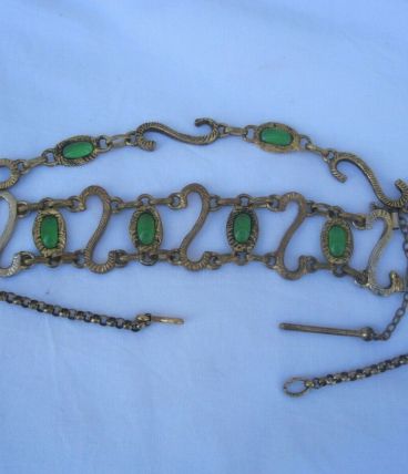ancien bijoux parure bronze