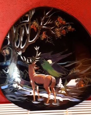 Assiette Cerf 