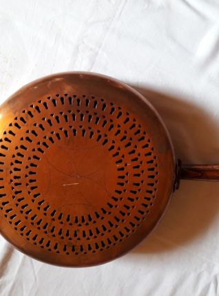 Chaufferette bassinoire en cuivre