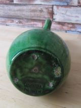 Vase en faience cachet de Belgique  1950