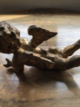 Angelot en bois doré 