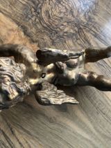 Angelot en bois doré 