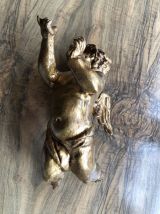 Angelot en bois doré 