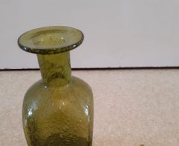 Carafe verre bullé