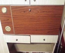 Buffet de cuisine vintage formica 1960's