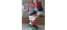 Nain en plastique dur maillot de l'équipe de France 1998