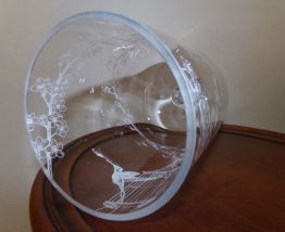 cloche en verre ancienne