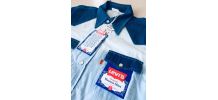 Chemise Levi’s rare Made in USA Orange Tab