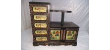 Cabinet commode Asiatique