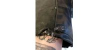 Blouson en cuir vintage SEGURA