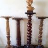 Colonne en bois massif