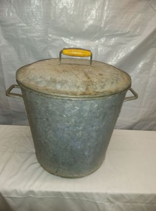 Lessiveuse en galva pour décoration