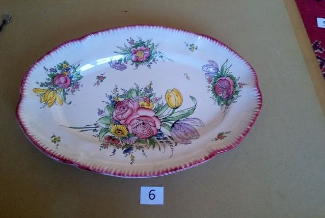 Plat faience d'Angouleme Renoleau