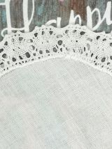 Lot de 3 napperons brodés