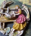 Cadre Mur Art 3-dimensional style victorien  ancien ,vintage