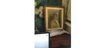 Dessin aquarelle fusain  