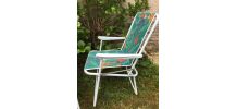 Paire de chaises pliantes vintage 