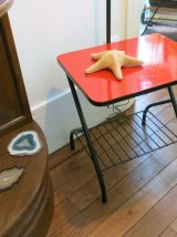 Lampadaire porte revue liseuse formica 60s 70s