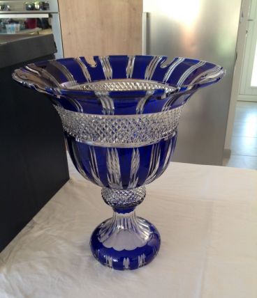 Seau à champagne en cristal