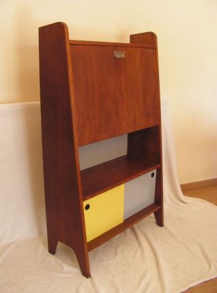 Secrétaire aileron vintage