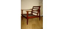 fauteuil années 60  scandinave
