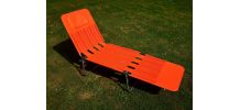 Chaise longue Kurz vintage année 1960