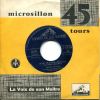 GILBERT BÉCAUD – 1954 Vinyle 45t (SP 2 titres) La Voix De So