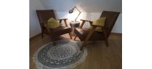 Paire de fauteuils Scandinave année 50 60