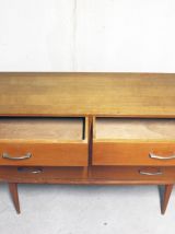 Commode Enfilade vintage scandinave teck années 70
