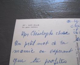 CARTE POSTALE ANCIENNE  30 - ALES /  LA GARE   