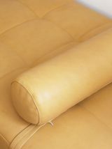 Daybed vintage Emaf Progetti pour Zanotta cuir scozia 1970's