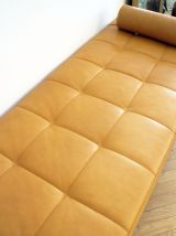 Daybed vintage Emaf Progetti pour Zanotta cuir scozia 1970's
