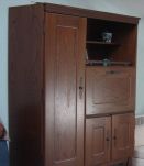 Chambre  (lit, chevet,bureau,armoire,bibliothèque)