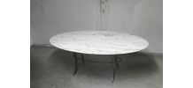 Table marbre Pierre Vandel x Florence Knoll Roche Bobois