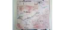 cartes géographiques scolaires Rossignol des années 50 