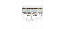 Lot de 6 verres Queen Anne