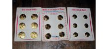lots de 18  boutons ancien .BOUTONS DE PARIS    