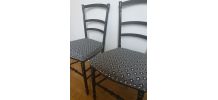 Chaises relookées
