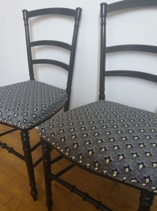 Chaises relookées