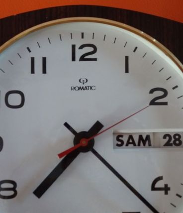 Horloge Romatic en formica